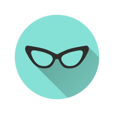 Gözlük - vektör simgesi