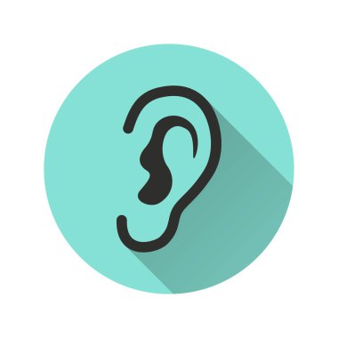 Kulak - vektör simgesi