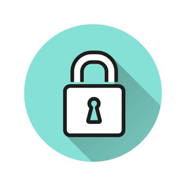 Kilit - vektör simgesi