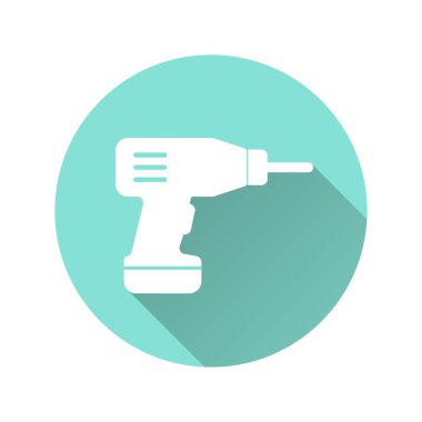 Matkap - vektör simgesi.