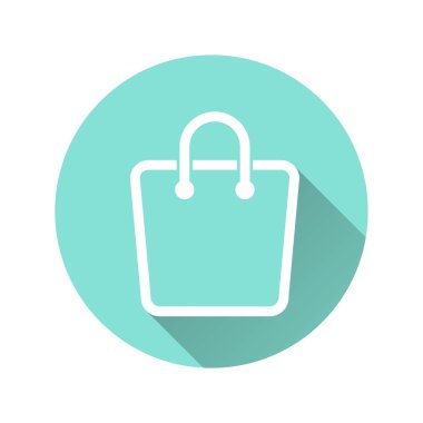 alışveriş çantası - vektör simgesi.