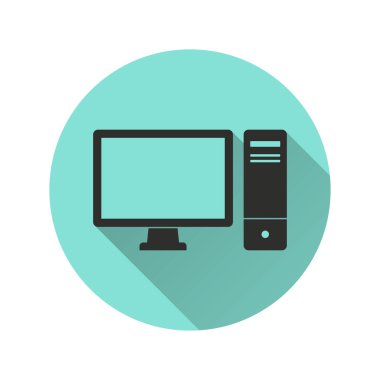 Bilgisayar - vektör simgesi