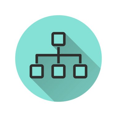 Network Kontrolü-vektör simgesi