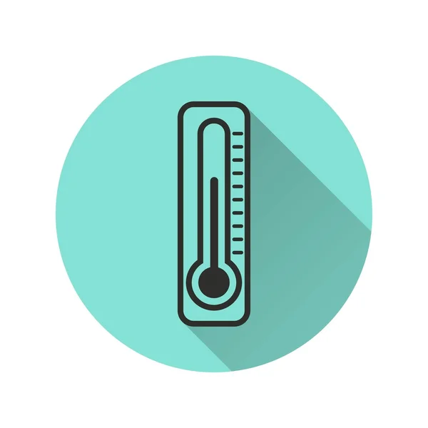 Termometro icona vettoriale — Vettoriale Stock