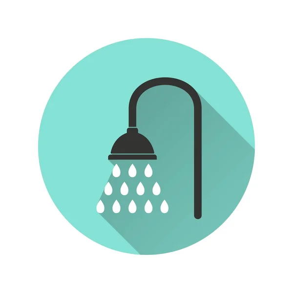 Shower - vector icon — Stock Vector