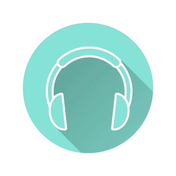 Headphone - vector pictogram. — Stockvector