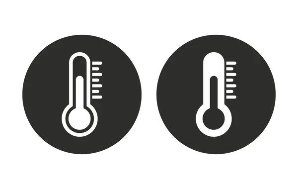 Thermometer - vector icon — Stock Vector