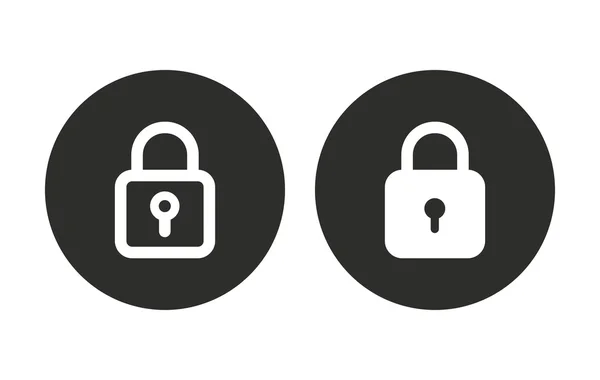 Lock - vector pictogram — Stockvector