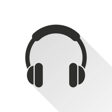 Kulaklık - vektör simgesi.