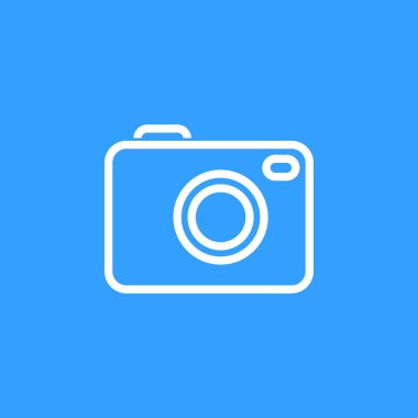 Fotoğraf - vektör simgesi.