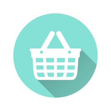 Alışveriş sepeti - vektör simgesi