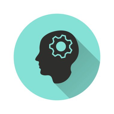 Beyin - vektör simgesi