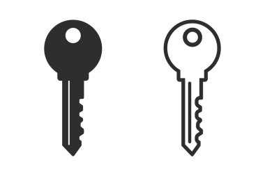 Anahtar - vektör simgesi.