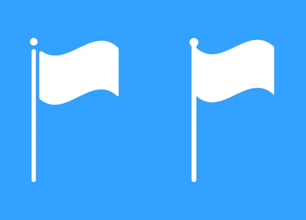 Bandiera icona vettoriale . — Vettoriale Stock