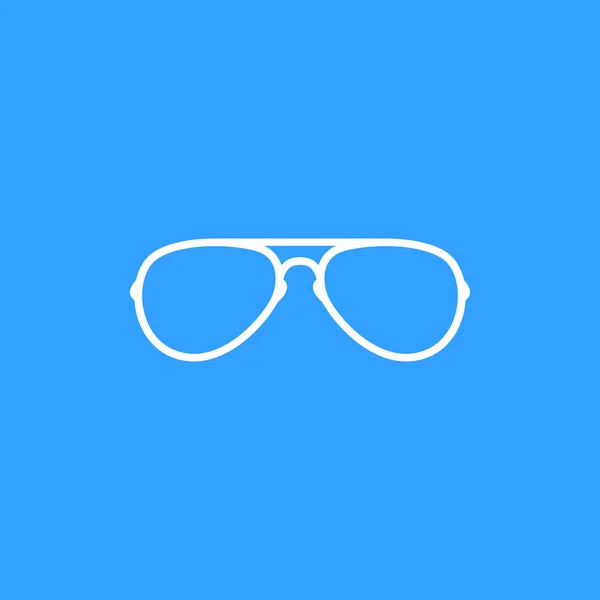 Gafas - icono de vector . — Vector de stock