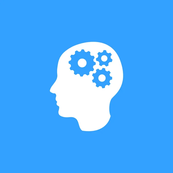 Brain - vector icon. — Stock Vector