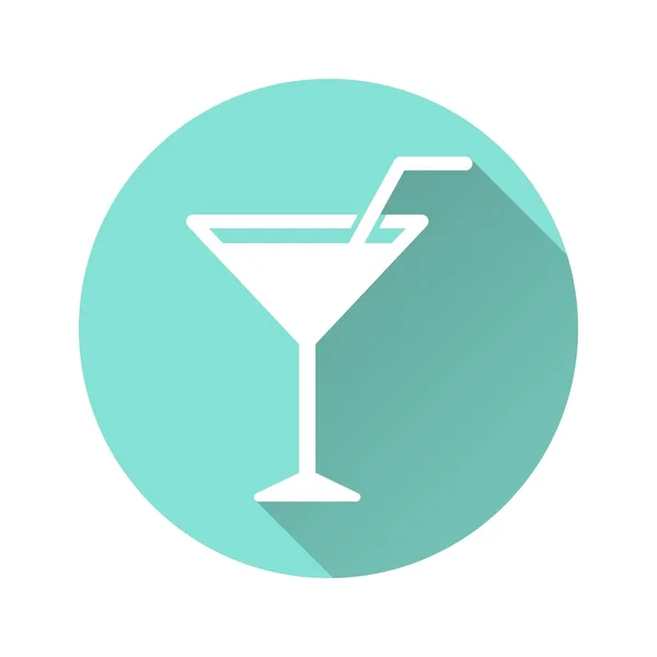 Cocktail - ícone vetorial — Vetor de Stock
