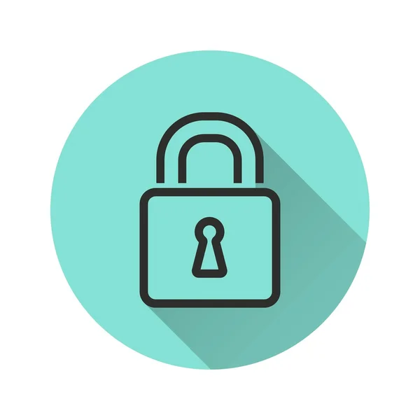 Lock - vector icon — Stock Vector