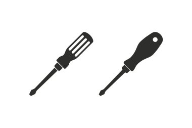 Tornavida - vektör simgesi.