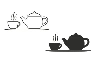 Çay - vektör simgesi.