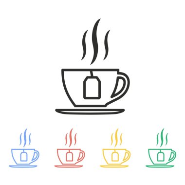 Çay - vektör simgesi.