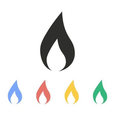 Yakıt - vektör simgesi.