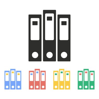 Binder - vektör simgesi.