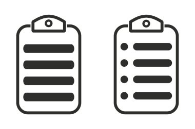 Menü - vektör simgesi.