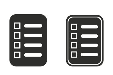 Menü - vektör simgesi.