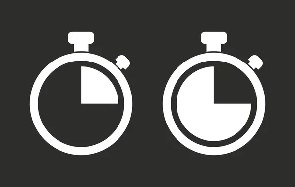 Stopwatch - vector icon. — Stock Vector