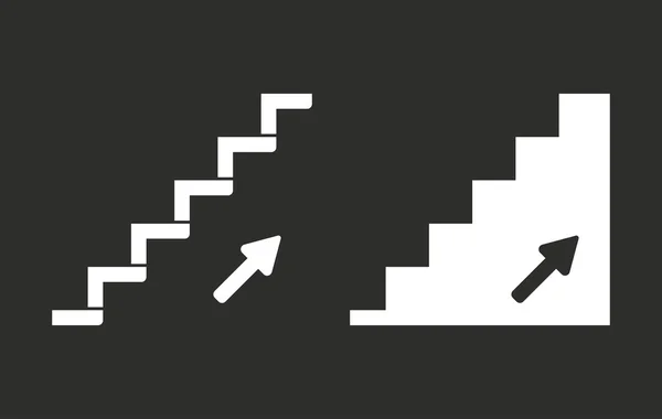Лестница - векторный значок . — стоковый вектор