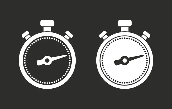 Stopwatch - vector icon. — Stock Vector