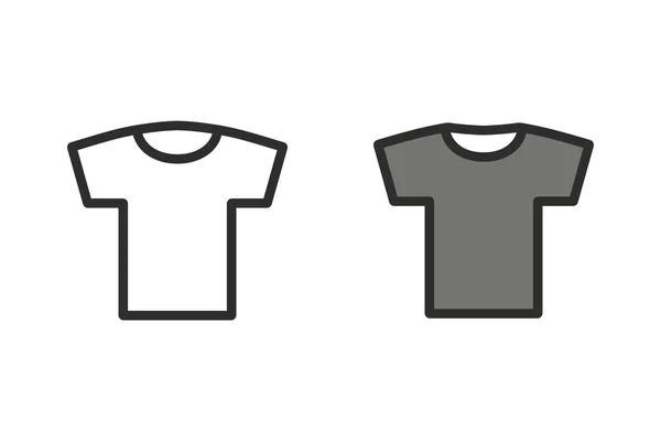 T-shirt-ikona wektor. — Wektor stockowy