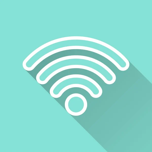 Wi-Fi - icono de vector . — Vector de stock