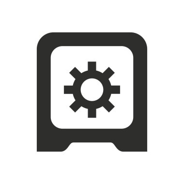 Güvenli - vektör simgesi.