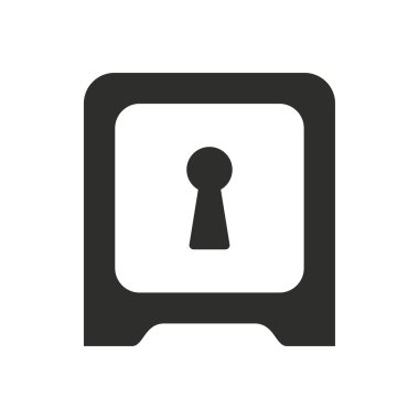 Güvenli - vektör simgesi.