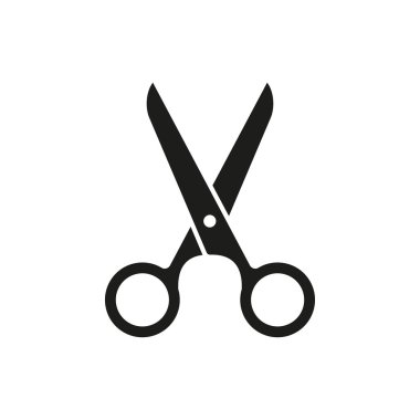 Makas - vektör simgesi.