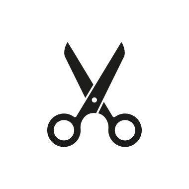 Makas - vektör simgesi.