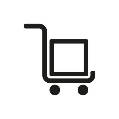 Bulutsuz - vektör simgesi.