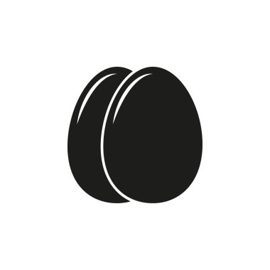 Yumurta - vektör simgesi.