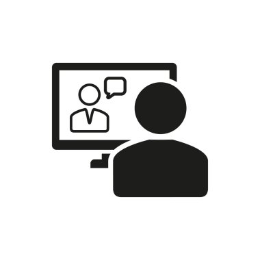 Conferece - vektör simgesi.