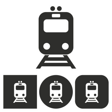 Metro - vektör simgesi.