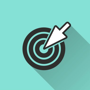 Amaç - vektör simgesi