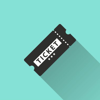 Bilet - vektör simgesi