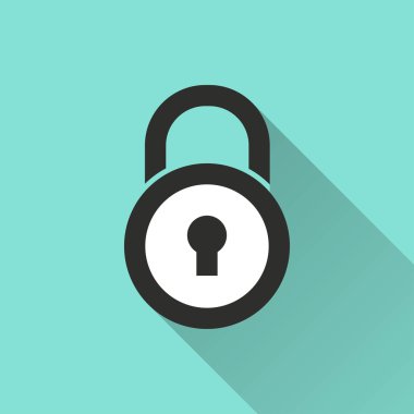 Kilit - vektör simgesi