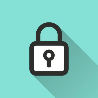 Kilit - vektör simgesi