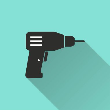 Matkap - vektör simgesi