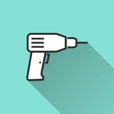 Matkap - vektör simgesi