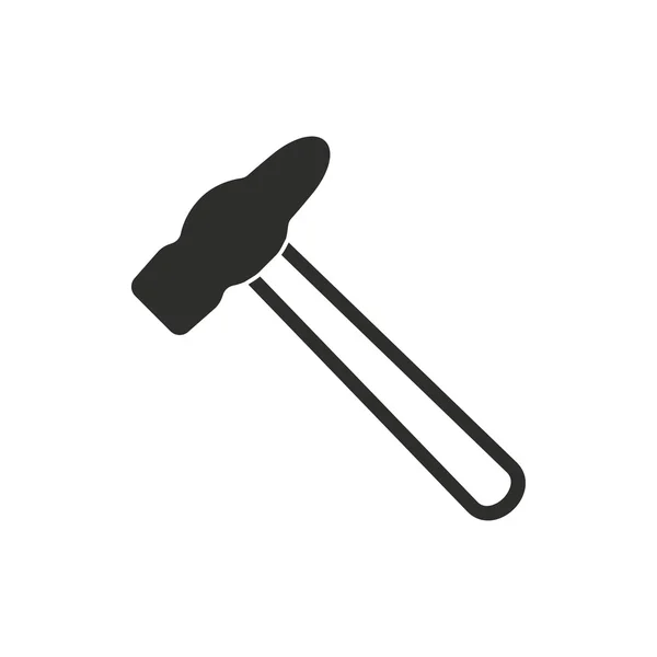 Hammer - Vektor-Symbol. — Stockvektor