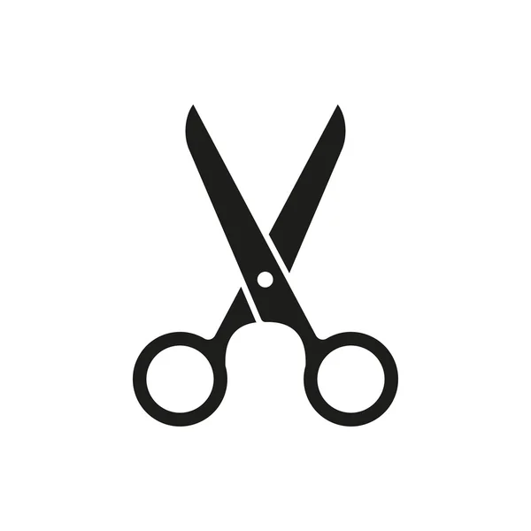 Scissors - vector icon. — Stock Vector